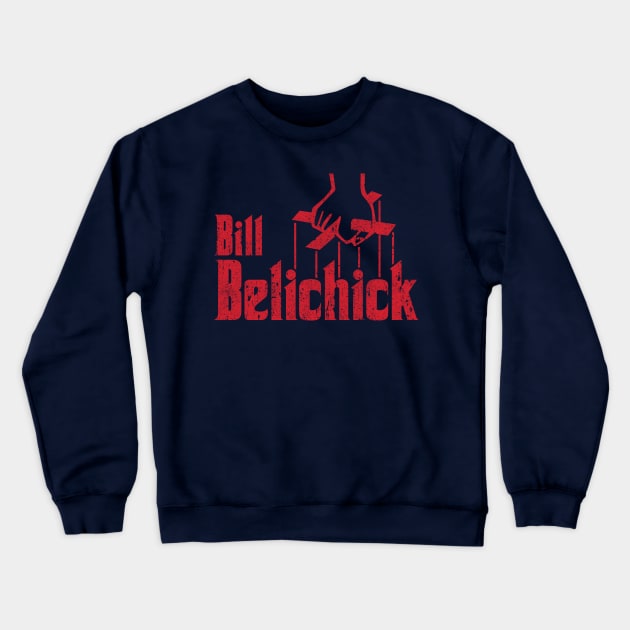 Belichick Crewneck Sweatshirt by huckblade